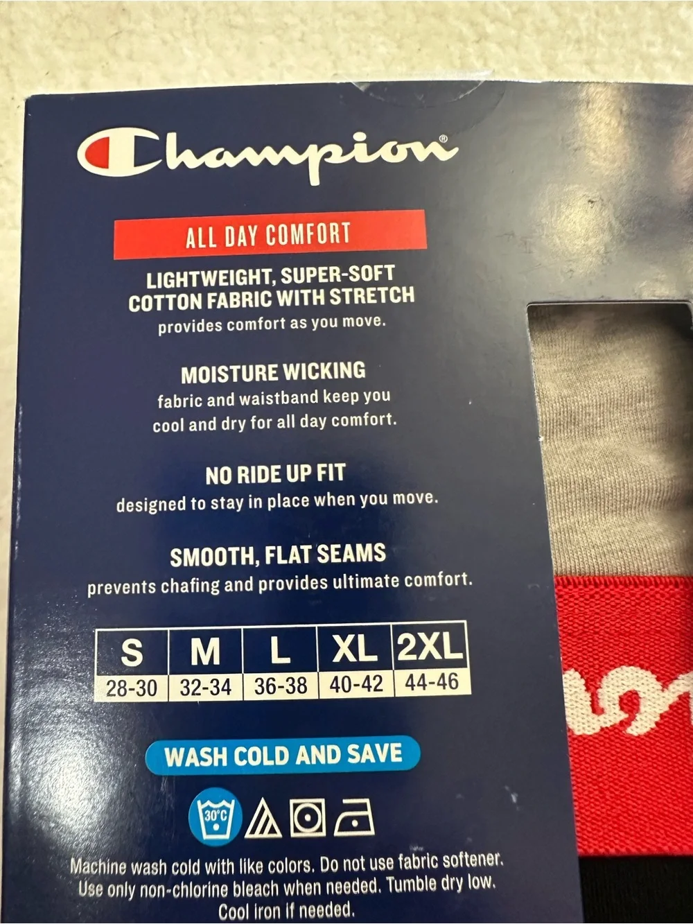 Men’s Champion All Day Comfort Boxer Briefs